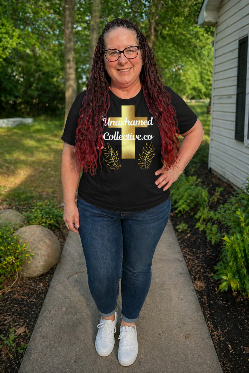 Unashamed Woman Tee - Front Mockup